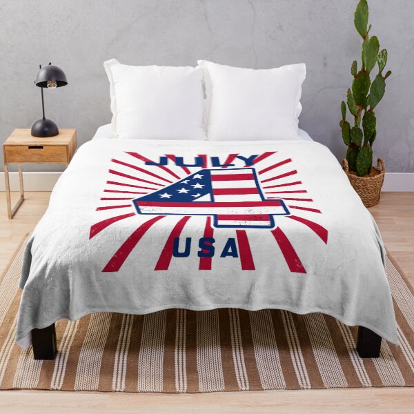Item preview, Fourth of July USA 4 Flag Design designed and sold by Eleven-K.