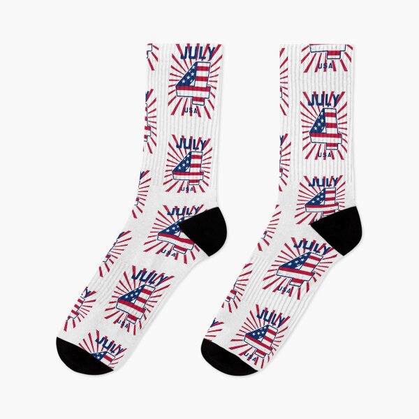 Item preview, Fourth of July USA 4 Flag Design designed and sold by Eleven-K.