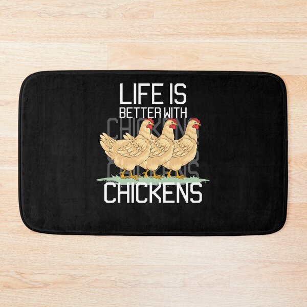 Item preview, Life Is Better With Chickens Funny Farm Chicken Pet Farming designed and sold by ChromanautMerch.