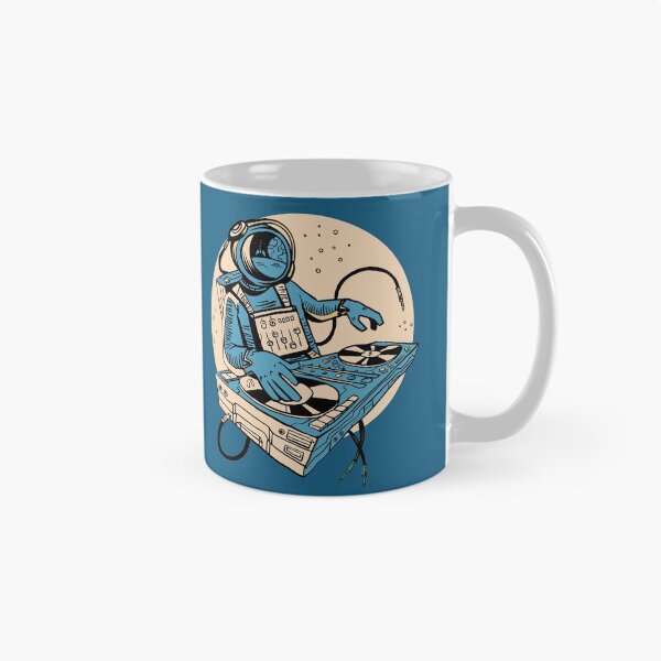 Item preview, Astronaut DJ Spinning in Outer Space designed and sold by SLAG-Creative.