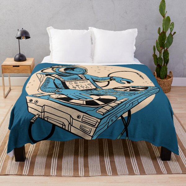 Item preview, Astronaut DJ Spinning in Outer Space designed and sold by SLAG-Creative.