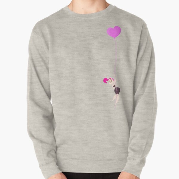 Mitzi Heart Balloon Pullover Sweatshirt
