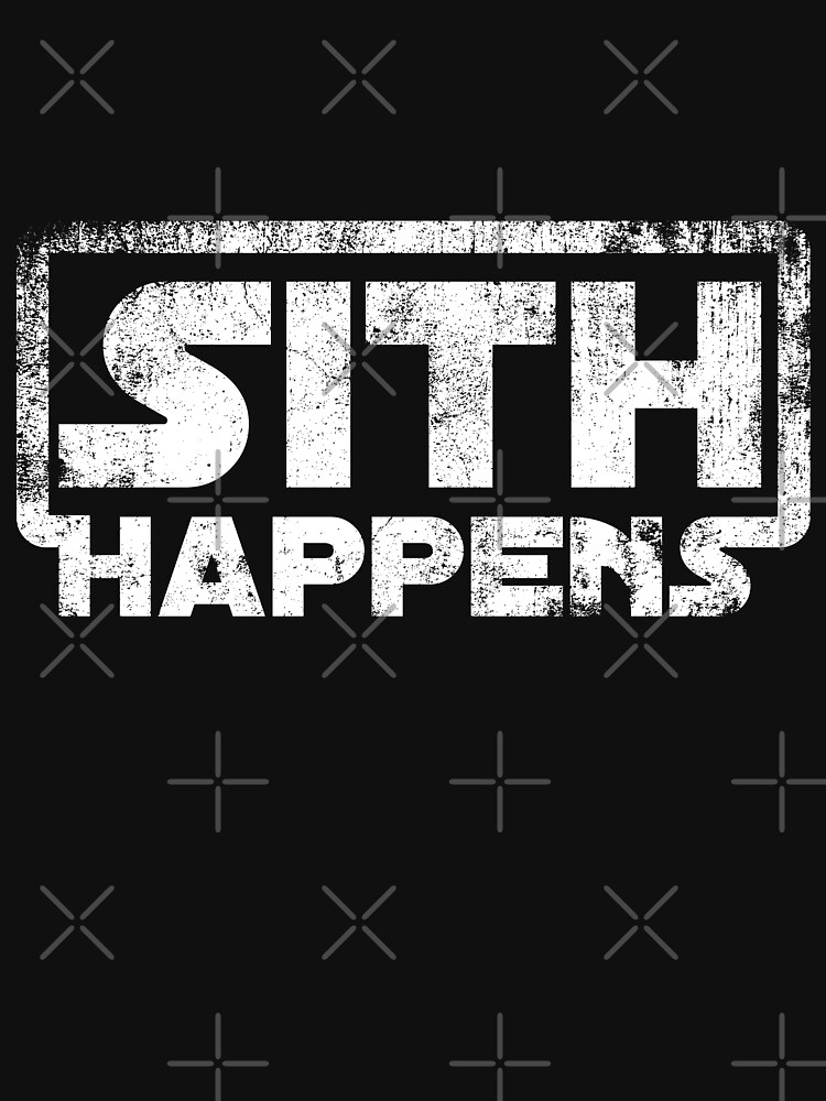 Thumbnail 7 of 7, Essential T-Shirt, Sith happens designed and sold by LabRatBiatch.