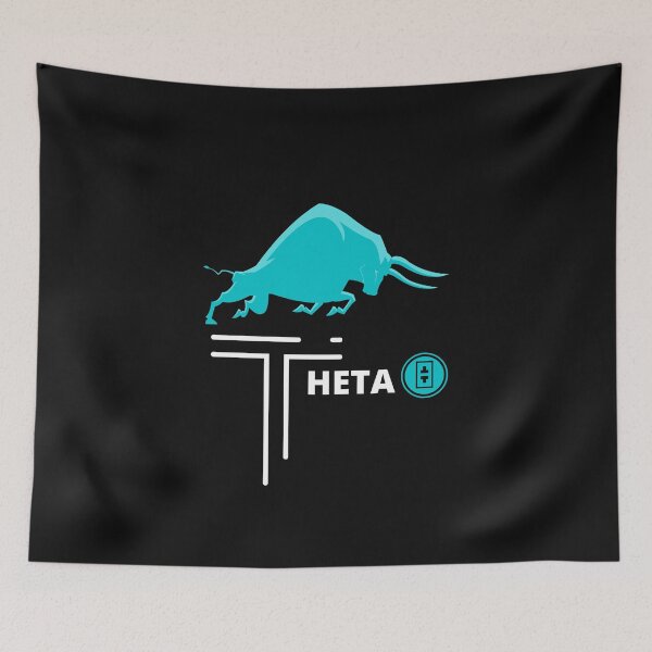 Item preview, Theta bull crypto Coin shirt designed and sold by SukanyaShop.