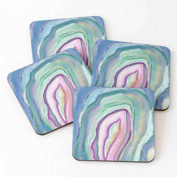 Item preview, agata azul abstracto designed and sold by MabelGtz.