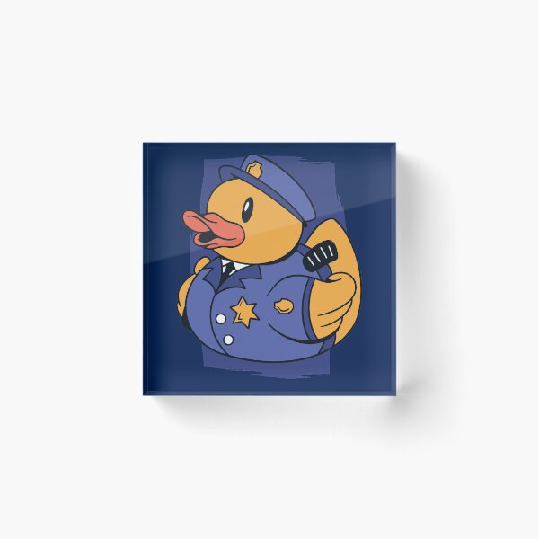 Item preview, Cute Policeman Rubber Ducky designed and sold by SLAG-Creative.