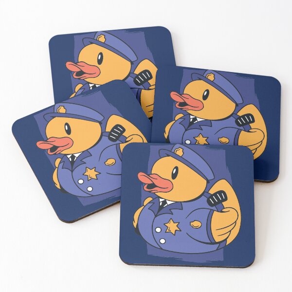 Item preview, Cute Policeman Rubber Ducky designed and sold by SLAG-Creative.