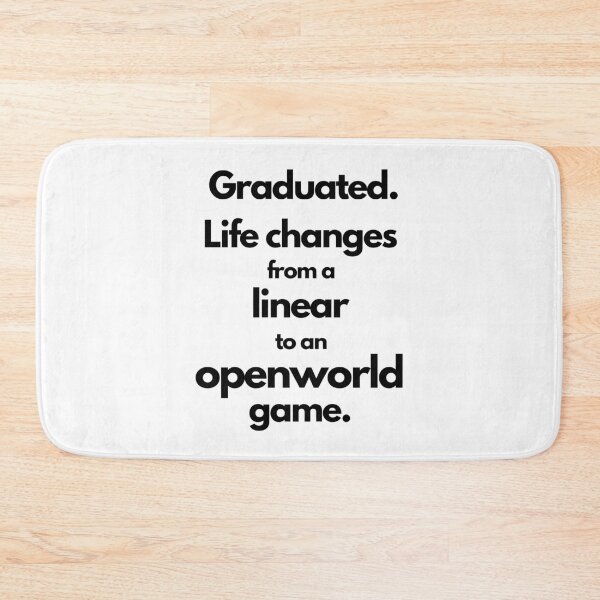 Item preview, Graduated. Life Changes from a Linear to Openworld game. designed and sold by theheavenartist.
