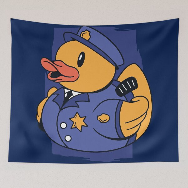 Item preview, Cute Policeman Rubber Ducky designed and sold by SLAG-Creative.