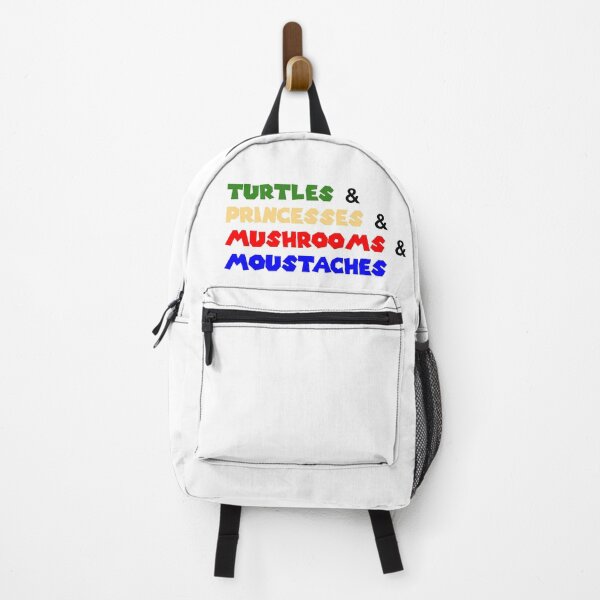 Item preview, Turtles & Princesses & Mushrooms & Moustaches - Ampersand shirt designed and sold by Da-Family-Biz.