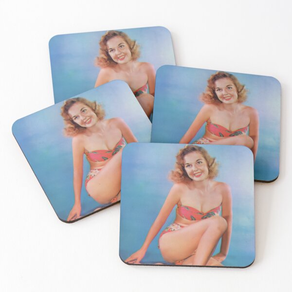 Item preview, Florida postcard Floral bikini in studio designed and sold by Lowtech.