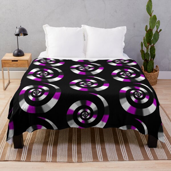 Item preview, Asexual Unus Annus Spiral LGBTQ Pride designed and sold by neonjack.