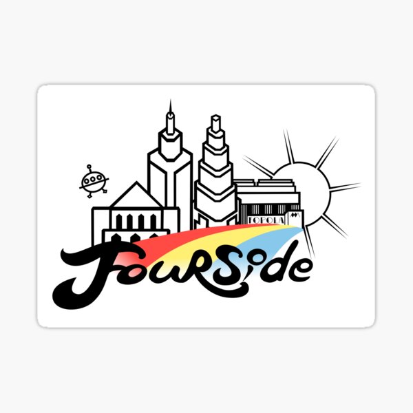 EB-Fourside Pride Sticker