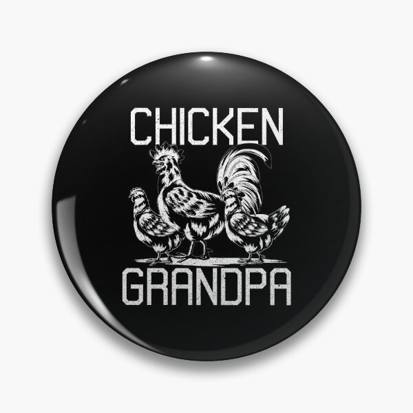 Item preview, Chicken Grandpa Chicken Dad Farmer Poultry Rooster Hen designed and sold by ChromanautMerch.