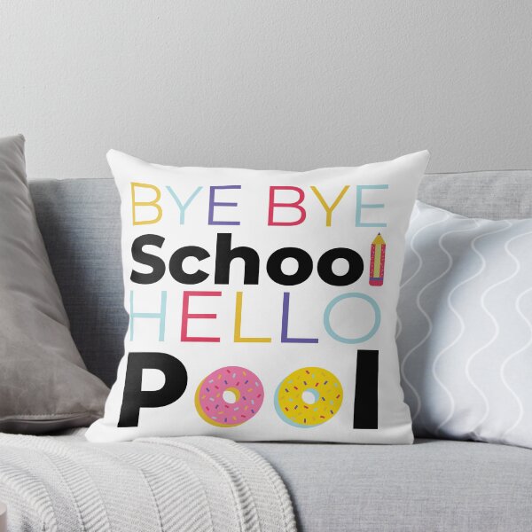 Item preview, Bye bye school hello pool designed and sold by idrawwhatifeel.