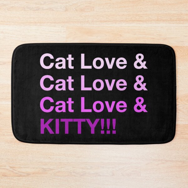 Item preview, Cat Love & Kitty! - Ampersand shirt designed and sold by Da-Family-Biz.