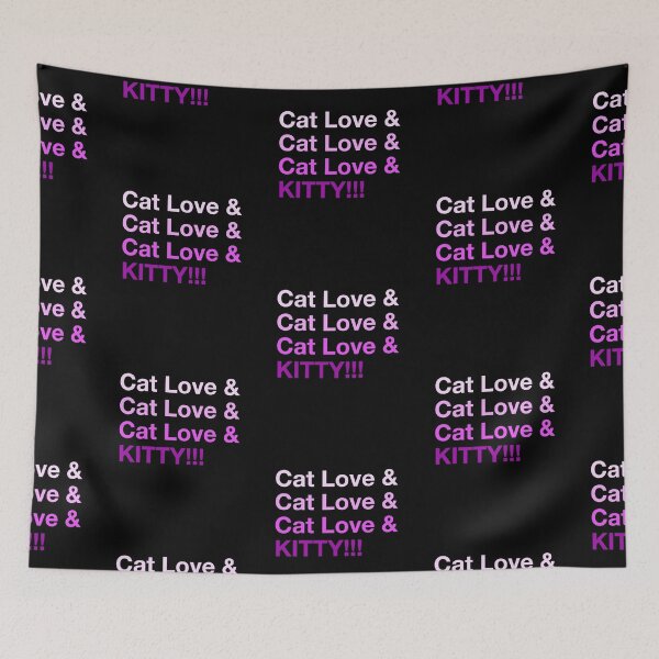 Item preview, Cat Love & Kitty! - Ampersand shirt designed and sold by Da-Family-Biz.
