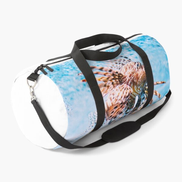 Item preview, Proud Pterois Splashing in Crystal Clear Blue Water - A Thai Aquatic Dream in Hot Summer Day designed and sold by sthNnth.