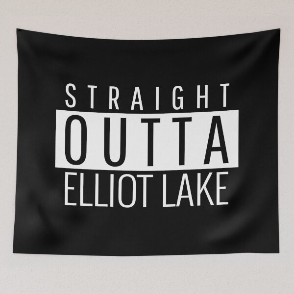 Item preview, Straight Outta Elliot Lake  designed and sold by Teelogic.