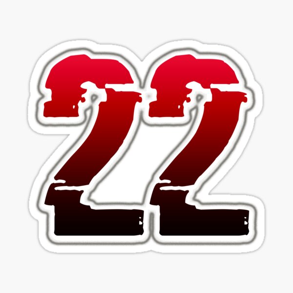 Creepy Red Number 22 Sticker For Sale By Creepy Red Redbubble Creepy Red Number 22 Sticker For Sale By Creepy Red Redbubble