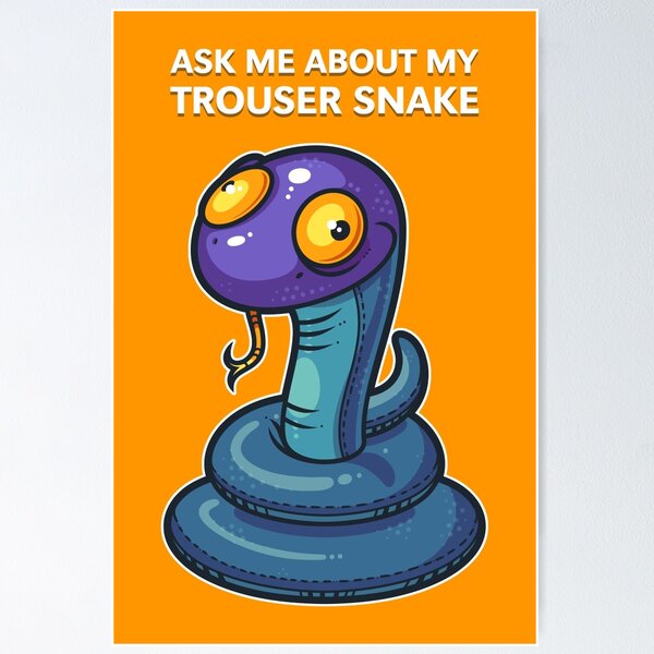 Trouser Snake Stickers for Sale | Redbubble