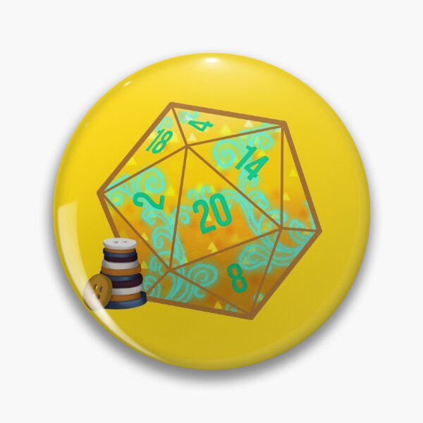 Item preview, Veth Brenatto - D20 Sharp Edge designed and sold by Haley Laferney.