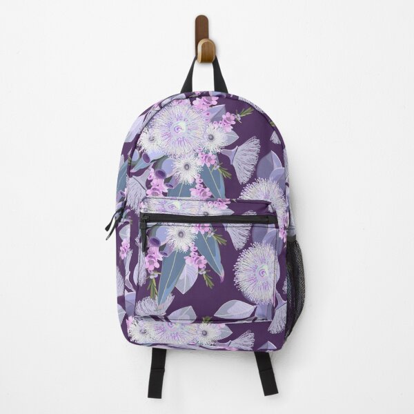 Item preview, Australian Bush Flowers Bloom - Pink and Purple designed and sold by Sketchbook Designs.