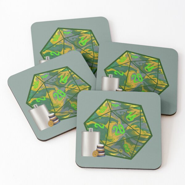Item preview, Nott The Brave - D20 Sharp Edge designed and sold by Haley Laferney.