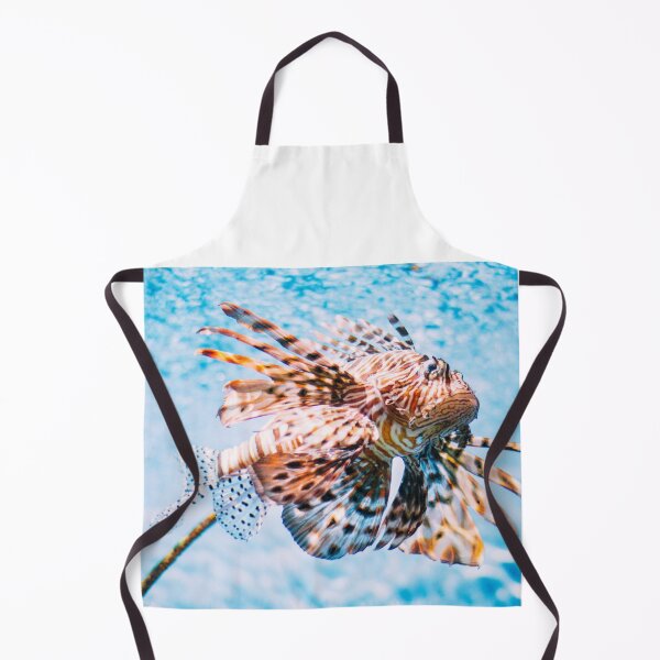 Item preview, Proud Pterois Splashing in Crystal Clear Blue Water - A Thai Aquatic Dream in Hot Summer Day designed and sold by sthNnth.