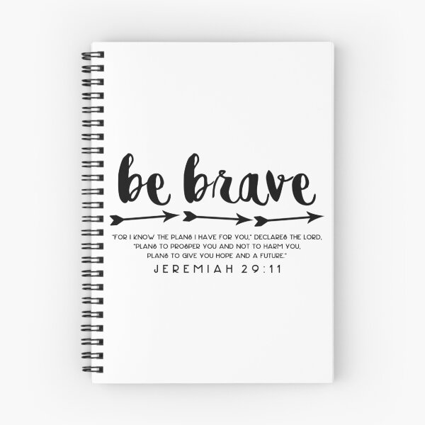 Item preview, Be Brave - Jeremiah 29:11 designed and sold by glovaaaa.