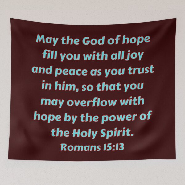 Item preview, Bible Verse Romans 15:13 designed and sold by Prayingwarrior.