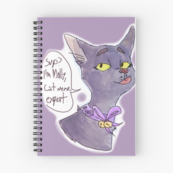 Item preview, Molly, el experto en memes de gatos designed and sold by BellaExclames.