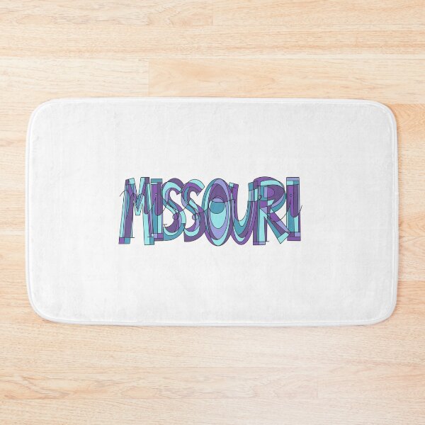 Item preview, Blue and Purple Missouri Word Doodle designed and sold by klaireep.