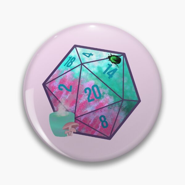 Item preview, Caduceus Clay - D20 Sharp Edge designed and sold by Haley Laferney.
