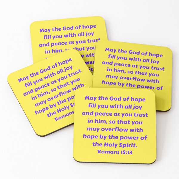 Item preview, Bible Verse Romans 15:13 designed and sold by Prayingwarrior.