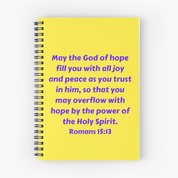 Artikelvorschau, Bible Verse Romans 15:13 entworfen und verkauft von Prayingwarrior.