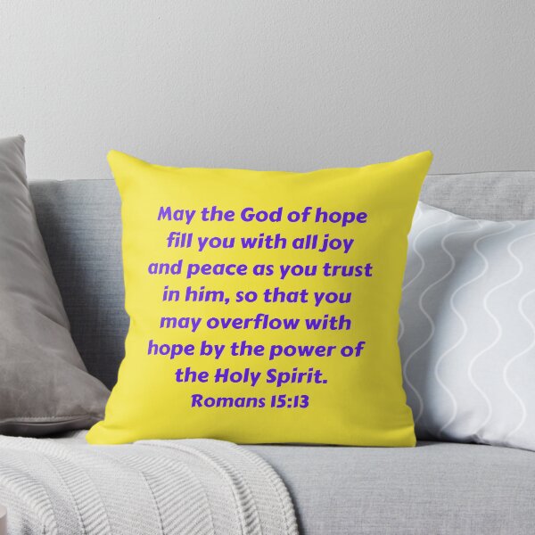 Artikelvorschau, Bible Verse Romans 15:13 entworfen und verkauft von Prayingwarrior.
