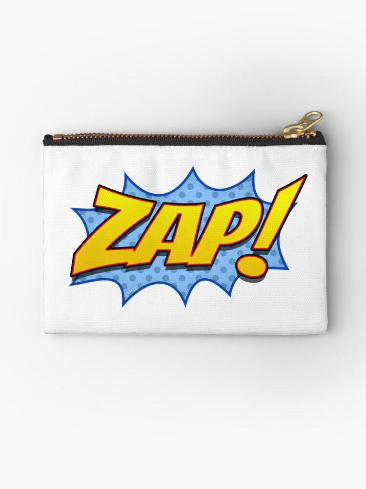Super Pow Zap Zoom Small Zipper Bag