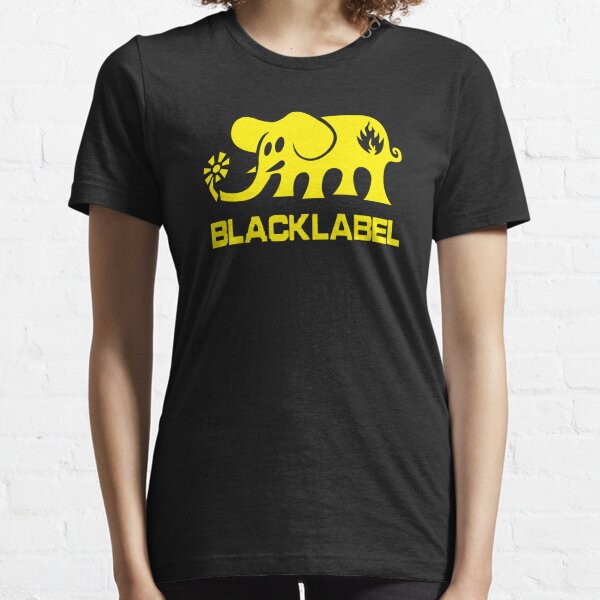 Black Label mata manchas camiseta Negro-S M XL XXL Nuevo-Skate Punk Lucero 