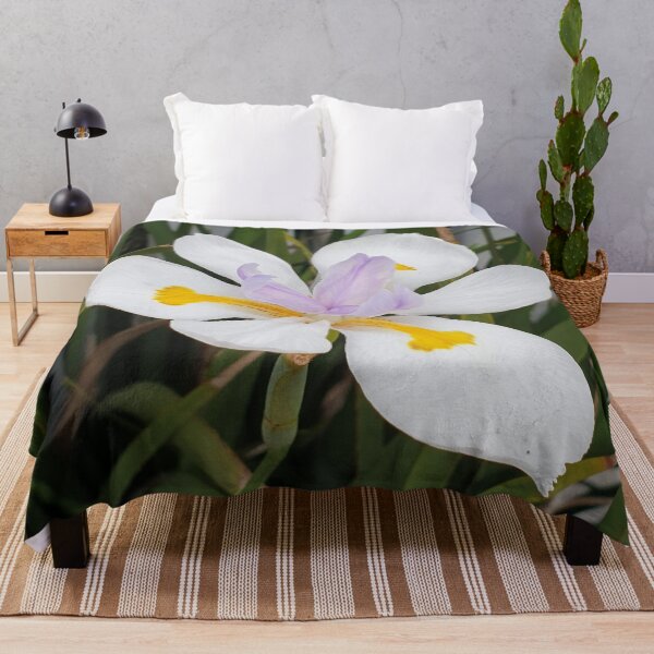 Item preview, Wild Iris growing on a roadside in Western Australia designed and sold by FunkyTowns.