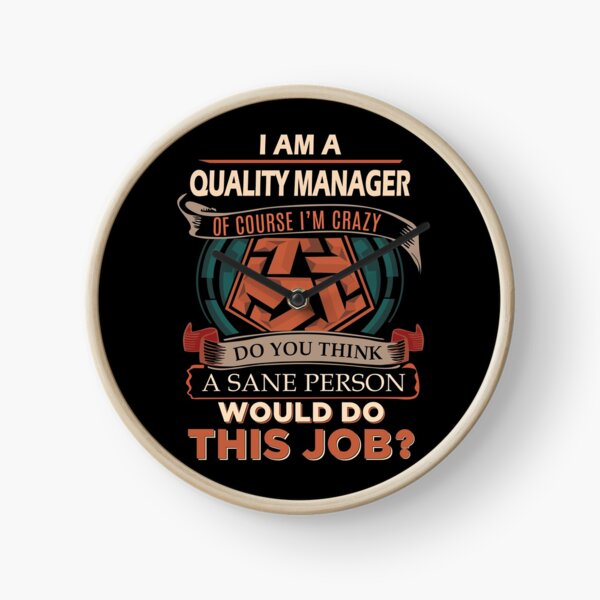 Item preview, Quality Manager T Shirt - Sane Person Gift Item Tee designed and sold by lawkeira11.
