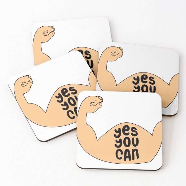 Item preview, rachelhugh73 yes you can do it strong muscle graphic designed and sold by rachelhugh73.
