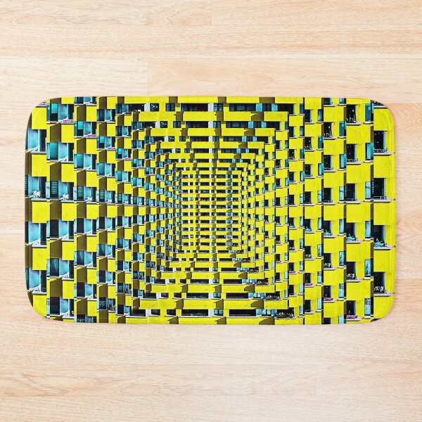 Item preview, Apartment Building Brutalism Pattern 01 designed and sold by glitchhub.