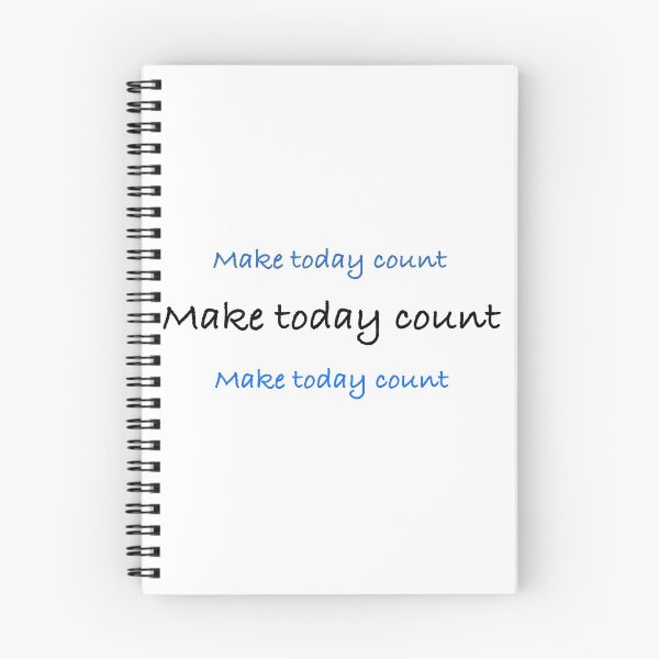 Item preview, Make today count designed and sold by daphnejourney.