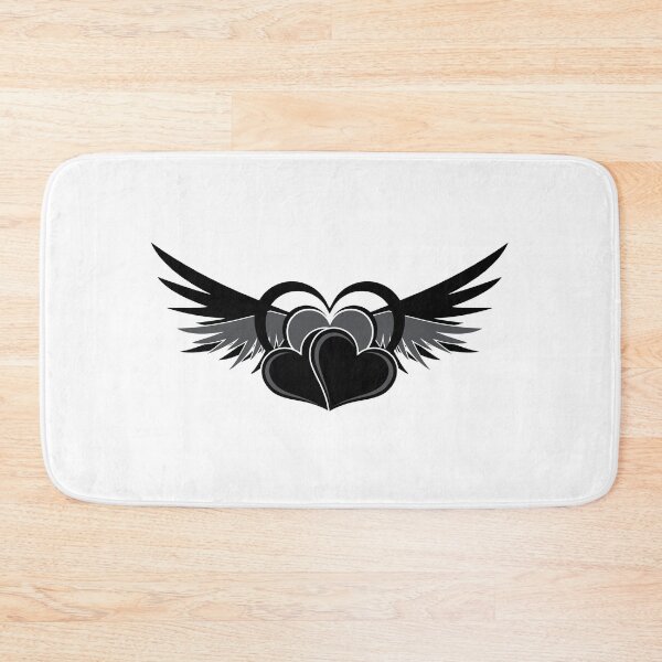 Item preview, Black Winged Hearts designed and sold by Ravage Ink.