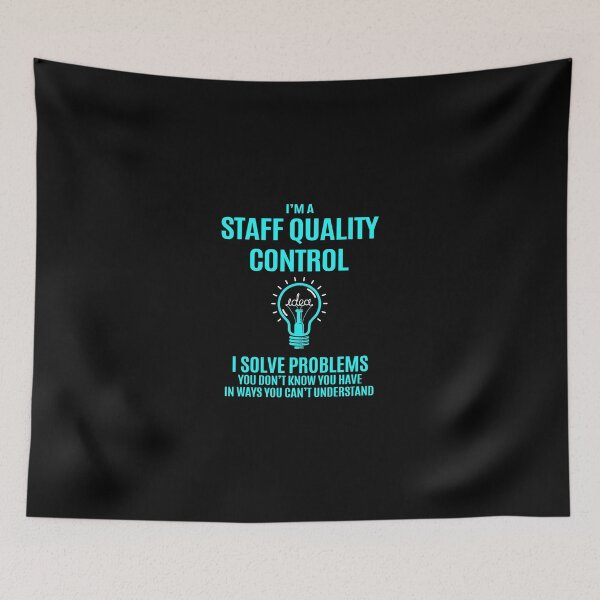 Item preview, Staff Quality Control T Shirt - I Solve Problems Gift Item Tee designed and sold by bramlettaw.