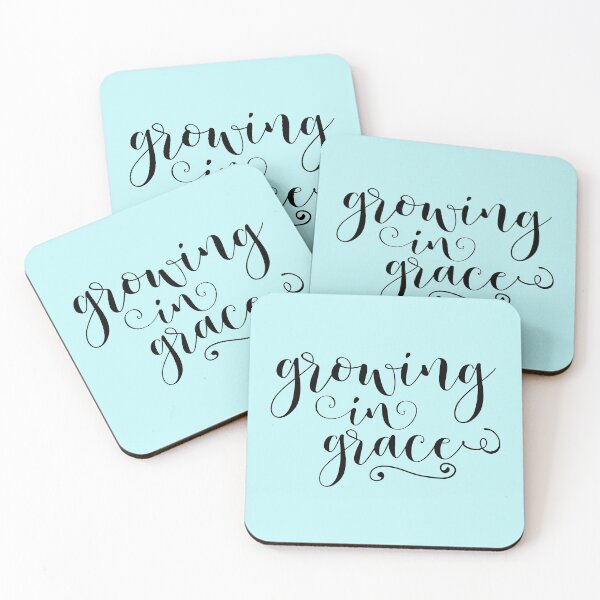 Item preview, Growing in Grace | 2 Peter | Bible verse designed and sold by Roshan Menezes.