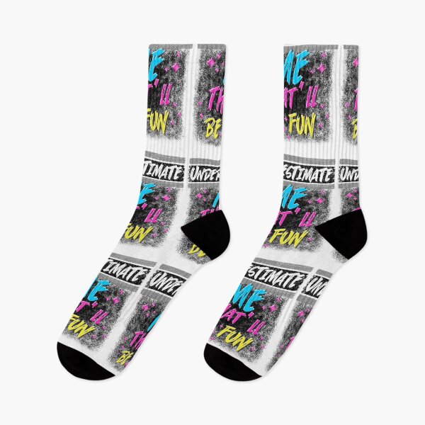 Item preview, Underestimate Me That'll Be Fun Street Black designed and sold by taby2you.