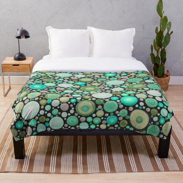 Item preview, Copy of Touch Me - Green & Teal designed and sold by Amy Diener.