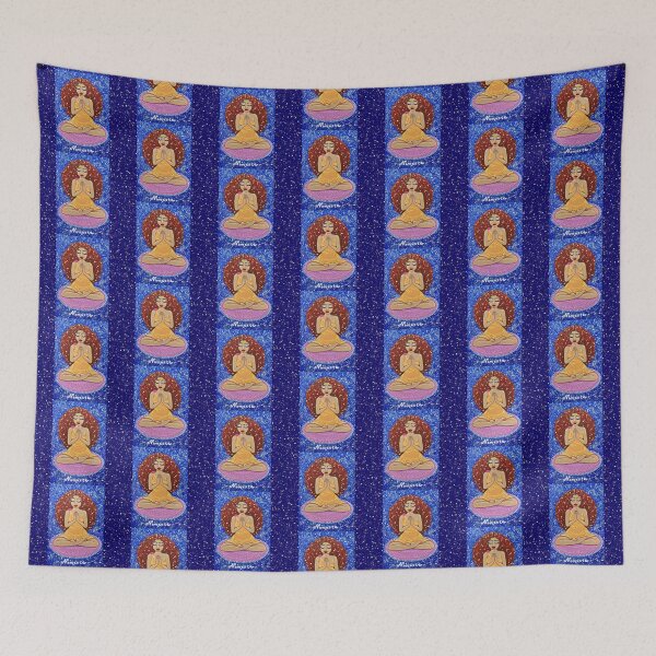 Item preview, Glowing Namaste Starchild designed and sold by Soozie Wray.